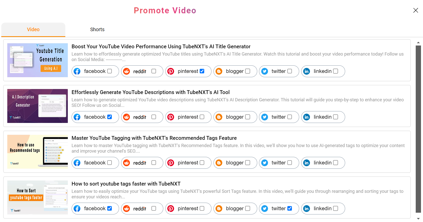 Promote